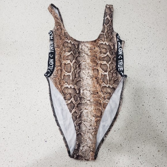 True religion python print bodysuit xs nwt - Picture 5 of 6